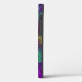 花カラフルサイケデリック抽象芸術フラクタル Case-Mate iPhoneケース (裏面 / 左)