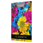 花カラフルデイジーボホお名前 クリップボード (左)