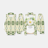 花カラフルデイジー赤ちゃんシャワー フェイバーボックス (折り畳みなし)