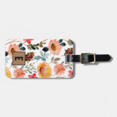 花カラフルフローラ ラゲッジタグ (正面横)
