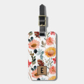 花カラフルフローラ ラゲッジタグ (正面縦)