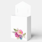 花カラフルブライダルシャワーお願い箱 フェイバーボックス (オープン)