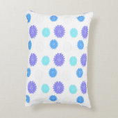 花カラフルヨガ アクセントクッション (裏面(縦))