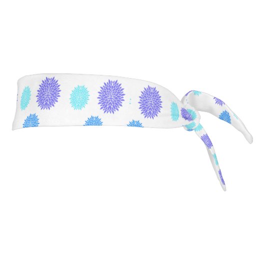 花カラフルヨガ タイヘッドバンド (回転90)