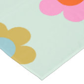 花カラフルヴィンテージフローラ テーブルクロス (アングル)