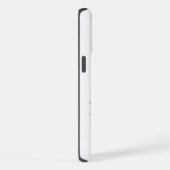 花カラフル付きステンドグラス蝶 iPhoneケース (右側面)