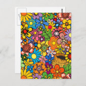 花カラフル力 ポストカード (正面/裏面)