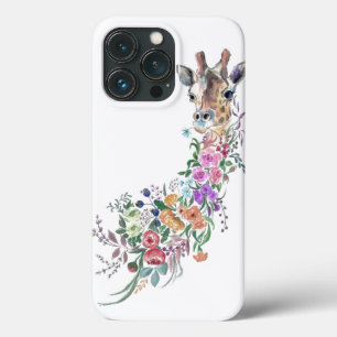 花カラフル咲きキリンiPhoneケース絵画ズ iPhone 13 Proケース