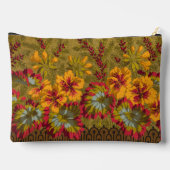 花カラフル咲きナスタウムズベリーと小枝 アクセサリーポーチ (裏面)