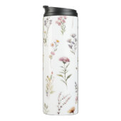 花カラフル咲き野草と庭園花 タンブラー (回転右)