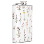 花カラフル咲き野草と庭園花 フラスク (右)