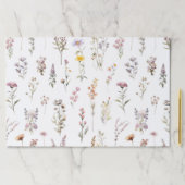 花カラフル咲き野草と庭園花 ペーパーパッド (インサイチュ)