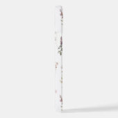 花カラフル咲き野草と庭園花 iPhoneケース (右側面)