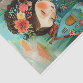 花カラフル園の少女 薄葉紙 (詳細)