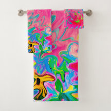 花カラフル園抽象芸術コラージュ