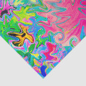 花カラフル園抽象芸術コラージュ 薄葉紙 (詳細)
