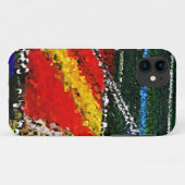 花カラフル場絵画のiPhoneケース Case-Mate iPhoneケース (裏面(横))