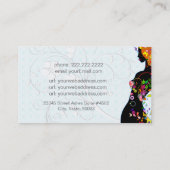 花カラフル女 名刺 (裏面)