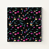 花カラフル帳 ノートブック (裏面)