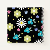 花カラフル帳 ノートブック (裏面)