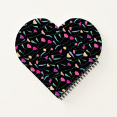 花カラフル帳 ノートブック (裏面)