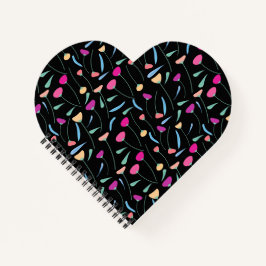 花カラフル帳 ノートブック