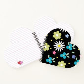 花カラフル帳 ノートブック (内部)