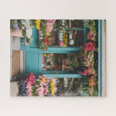 花カラフル店パズル ジグソーパズル (横)