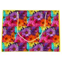 花カラフル抱き枕