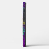 花カラフル抽象芸術フラクタルアート最高のマム Case-Mate iPhoneケース (裏面 / 左)