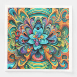 花カラフル抽象芸術