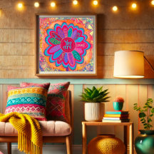 花カラフル教室感動的