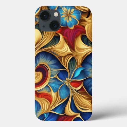 花カラフル数々の色 Case-Mate iPhoneケース (裏面)
