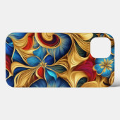 花カラフル数々の色 Case-Mate iPhoneケース (裏面 (横))