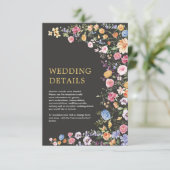 花カラフル春野結婚花詳細 エンクロージャーカード (スタンド正面)