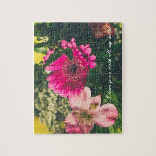 花カラフル束 ジグソーパズル (縦)