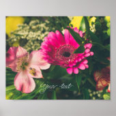花カラフル束 ポスター (正面)