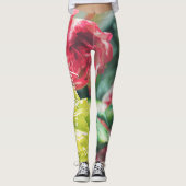 花カラフル束 レギンス (正面)