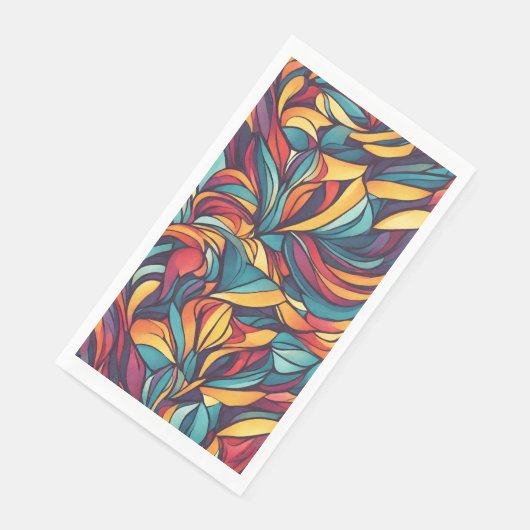 花カラフル柄 (コーナー)