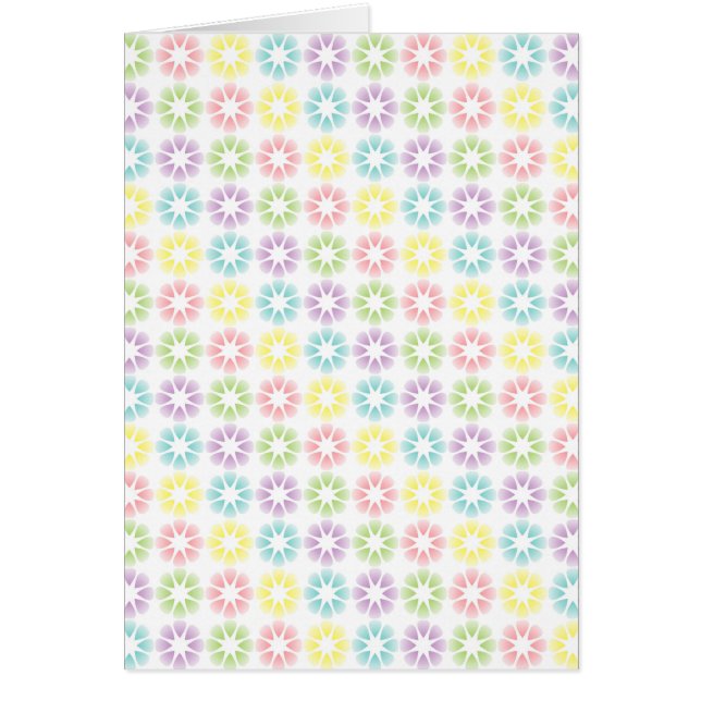 花カラフル柄 (正面)