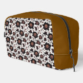 花カラフル柄23 – 化粧品バッグ ドップキット (右コーナー)