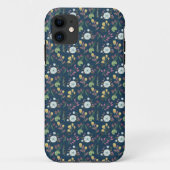 花カラフル柄 Case-Mate iPhoneケース (裏面)