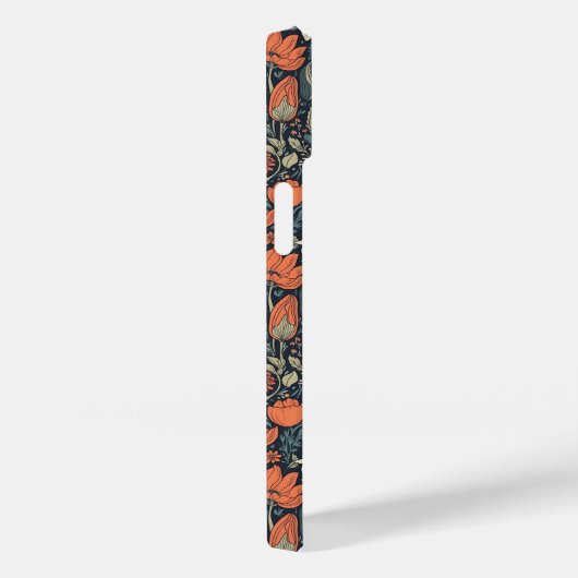 花カラフル柄 Case-Mate iPhoneケース (裏面 / 右)