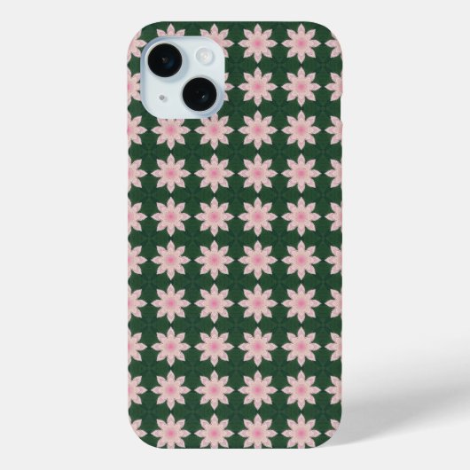 花カラフル柄 Case-Mate iPhoneケース (裏面)