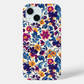 花カラフル柄 Case-Mate iPhoneケース (裏面)