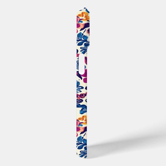 花カラフル柄 Case-Mate iPhoneケース (裏面 / 右)