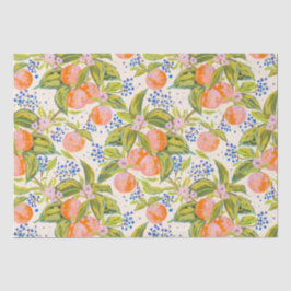 花カラフル桃 薄葉紙