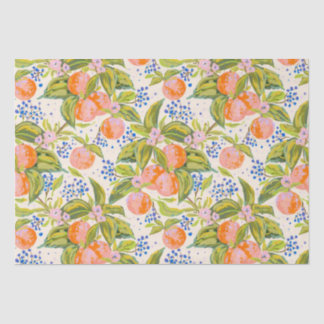 花カラフル桃 薄葉紙