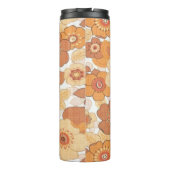 花カラフル模様 タンブラー (裏面)