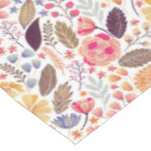 花カラフル模様 テーブルクロス (アングル)